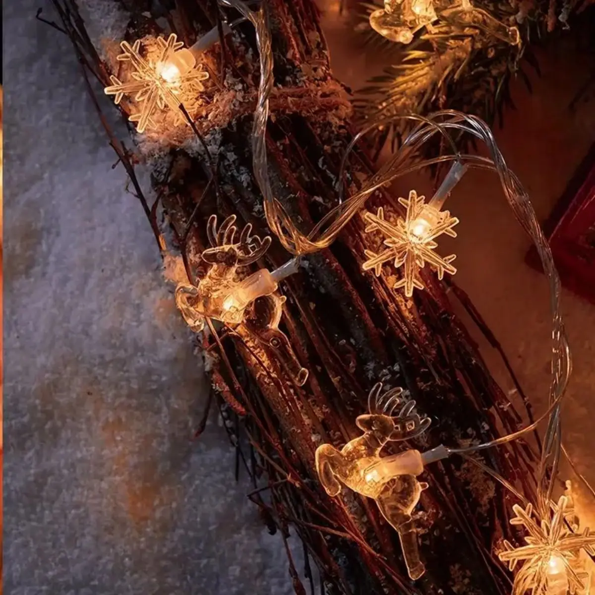 20 светодиодных элементов в виде рождественской елки