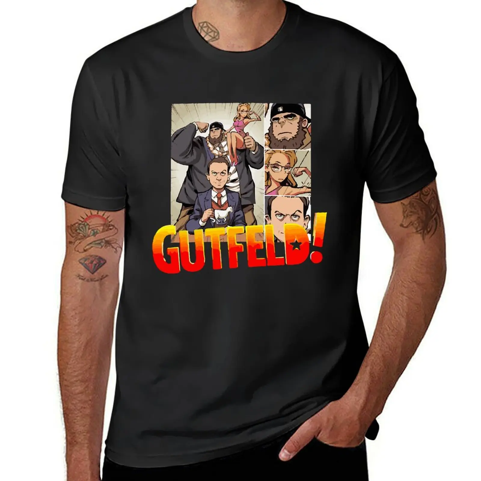 

Greg Gutfeld Funny I Love Greg Gutfeld4 T-shirt heavyweights tops mens big and tall t shirts