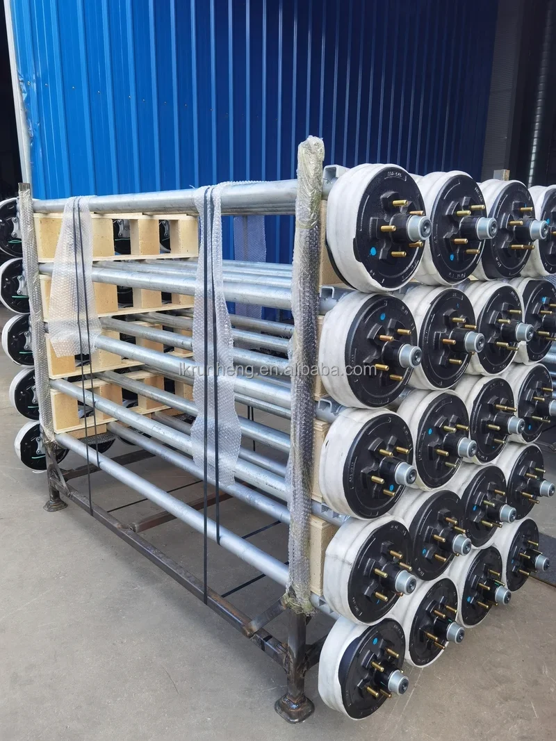 Gute Qualität, niedriger Preis, Anhängerachswelle, Federachsen mit 2000–3500 lbs, 4 Lug oder 5 Lug Nabe