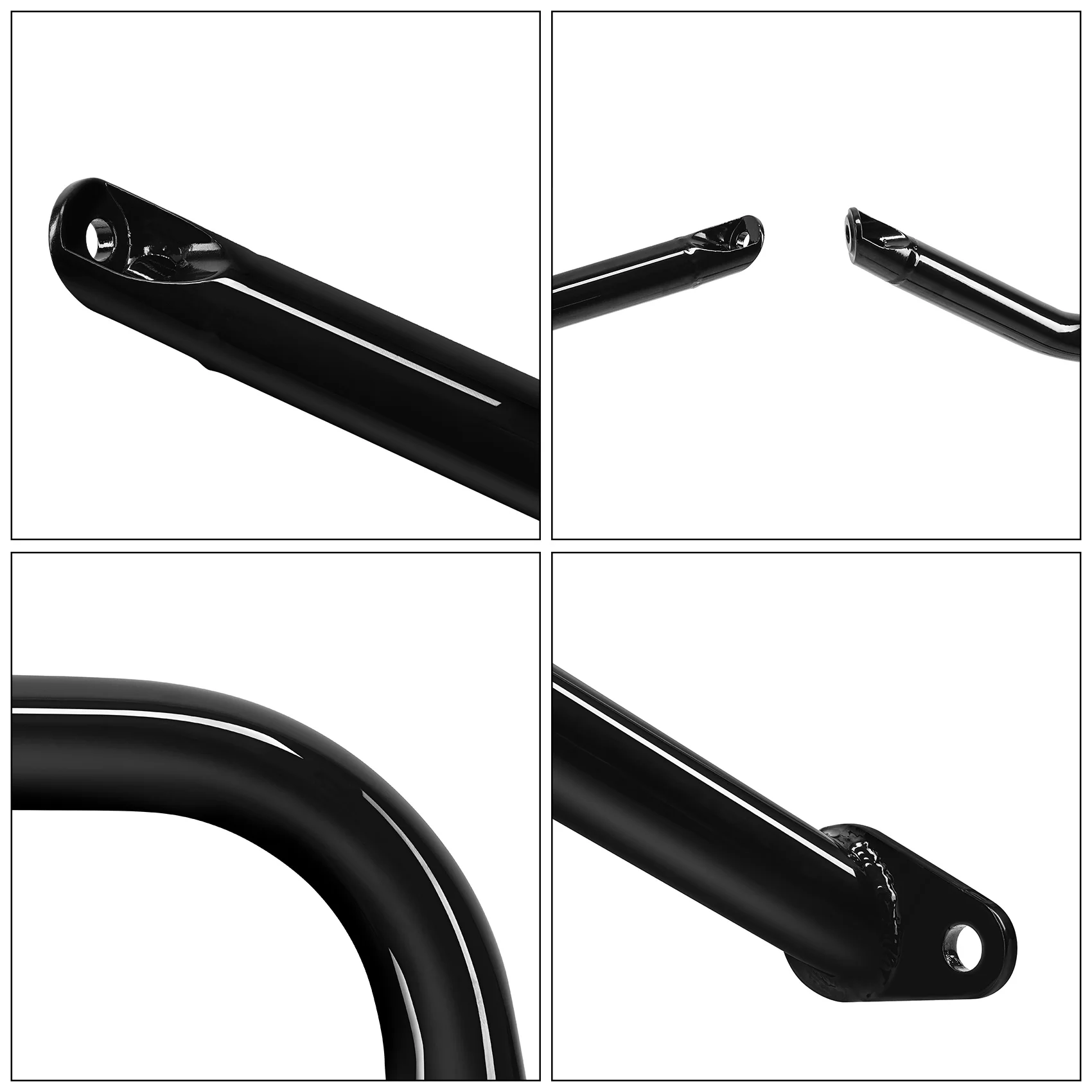Black And Chrome Highway Engine Guard Crash Bar Fit For Indian Challenger Dark Horse 2022-2026 2021 2022 2023 - view 5