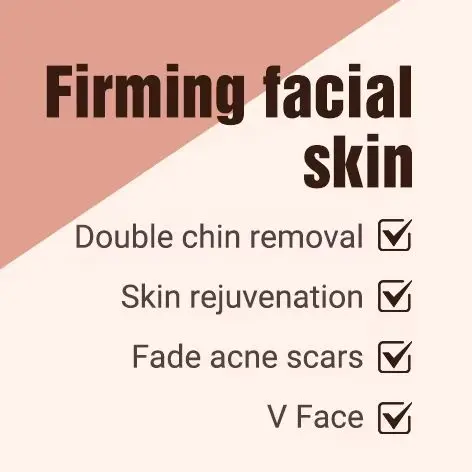 Dispositivo elettrico per dimagrire il viso Doppio mento Cintura di sollevamento a forma di V Impacco caldo Massaggiatore a impulsi 6 modalità Massaggiatore dimagrante vibrante per il viso