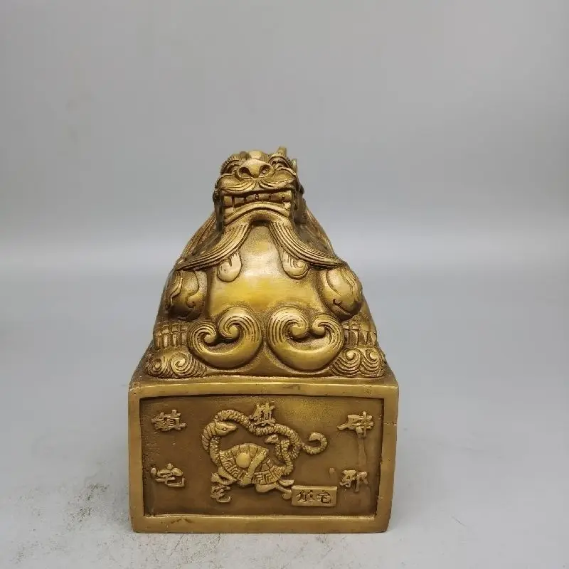 Pixiu seal, vermilion bird, xuanwu, qinglong, white tiger seal Statue Sculpture Figurines
