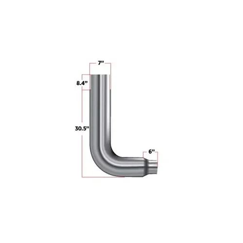 Factory Custom Exhaust 90 Degree Elbow 5