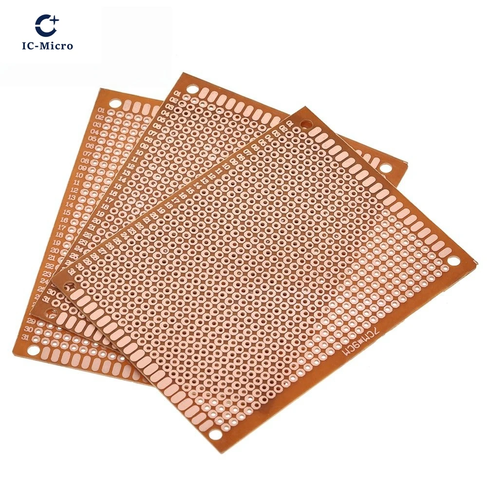 xcw-7x9-7-9-см-односторонняя-плата-прототипа-макетная-плата-универсальная-плата-экспериментальная-бакелитовая-медная-пластина-электронные-компоненты