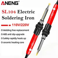 ANENG SL104 Electric Soldering Iron Fast Welding Equipment  Rework Station Heat Pencil Tip Professional Repair Tool