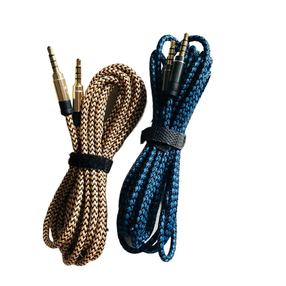 

For Speaker Headphone Extension Cord Car MP3 3.5mm Male to Male AUX Cord Audio Adapter Cord Car AUX Cable 3.5mm Audio Cable