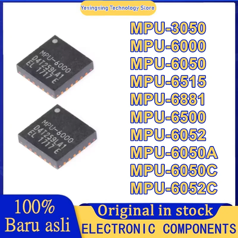 5 قطعة MPU-3050 MPU-6000 MPU-6050 MPU-6515 MPU-6881 MPU-6500 MPU-6052 MPU-6050A MPU-6050C MPU-6052C IC رقاقة جديد الأصلي في المخزون #1