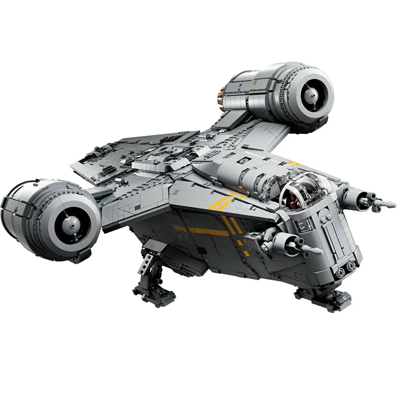 6187pcs The Razore Crestd Assembly Building Block Set Large Spaceship Brick Toys Adults Birthday Gift Compatible 75331 For Kids view 4