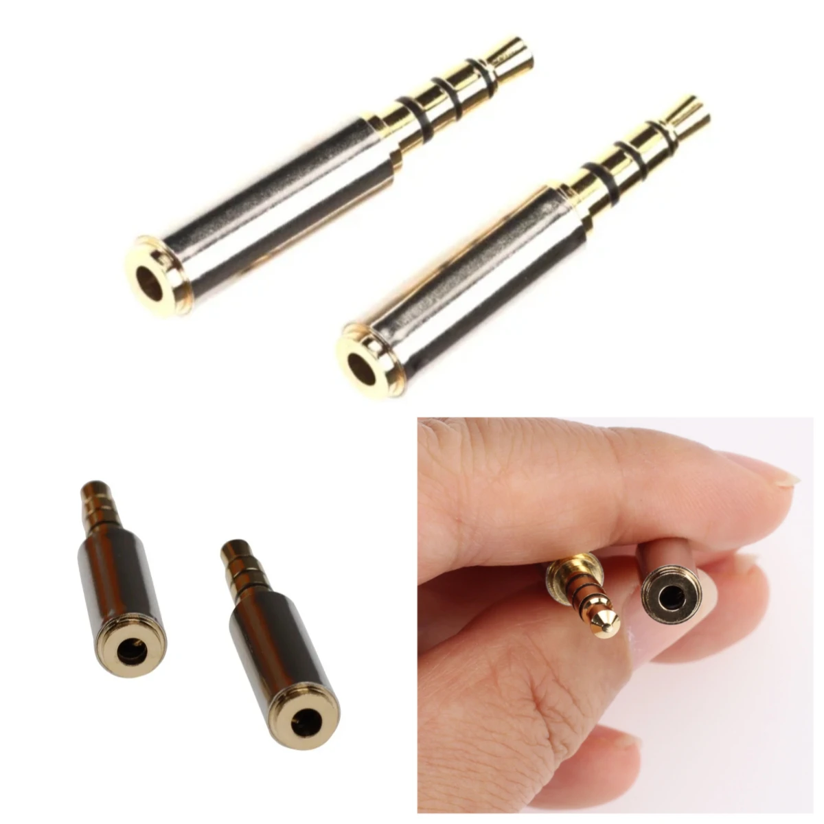 

500 шт., разъем 3,5 мм «папа» на 2,5 мм «мама», адаптер аудиоконвертера для динамика, дополнительный кабель, наушники для ноутбука, разъем для микрофона