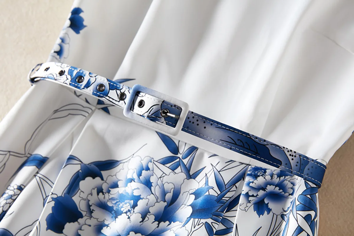 ชุดเดรสแขนกุดพิมพ์ลายวินเทจลายดอกไม้สําหรับผู้หญิงเดรสปาร์ตี้ A-Line ฤดูร้อนที่หรูหรา