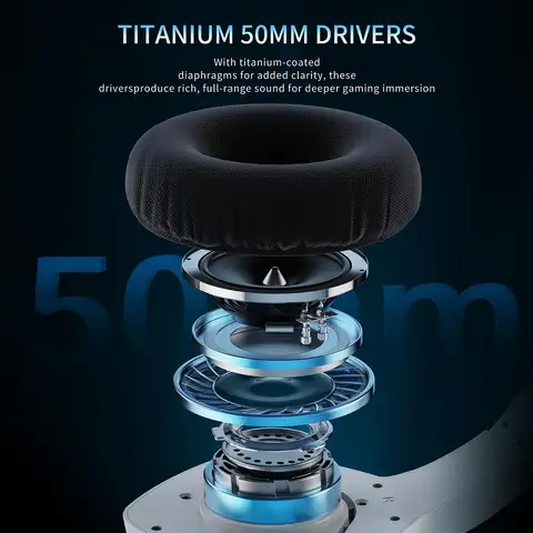 10 best sales Bluetooth-spelheadset - №4