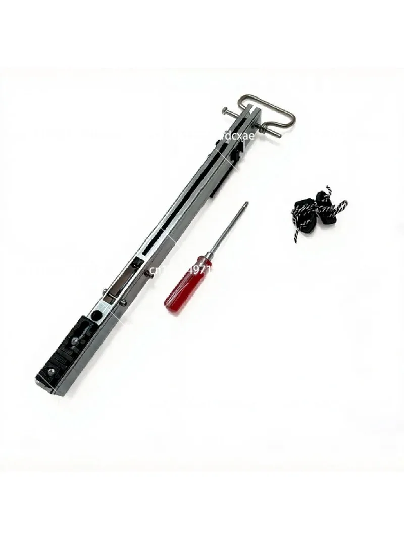 Adjustable Draw Weight Testing Guide Rail 35-120lbs Metal Tube DIY Sturdy Construction