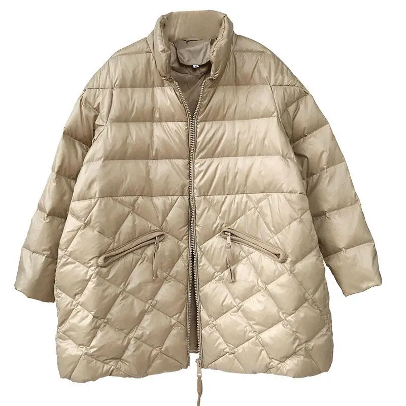 Women's Clothing Extra Large Size Thickened Coat Autumn and Winter Clothing Cotton Clothing New Style Cotton Clothes Winter