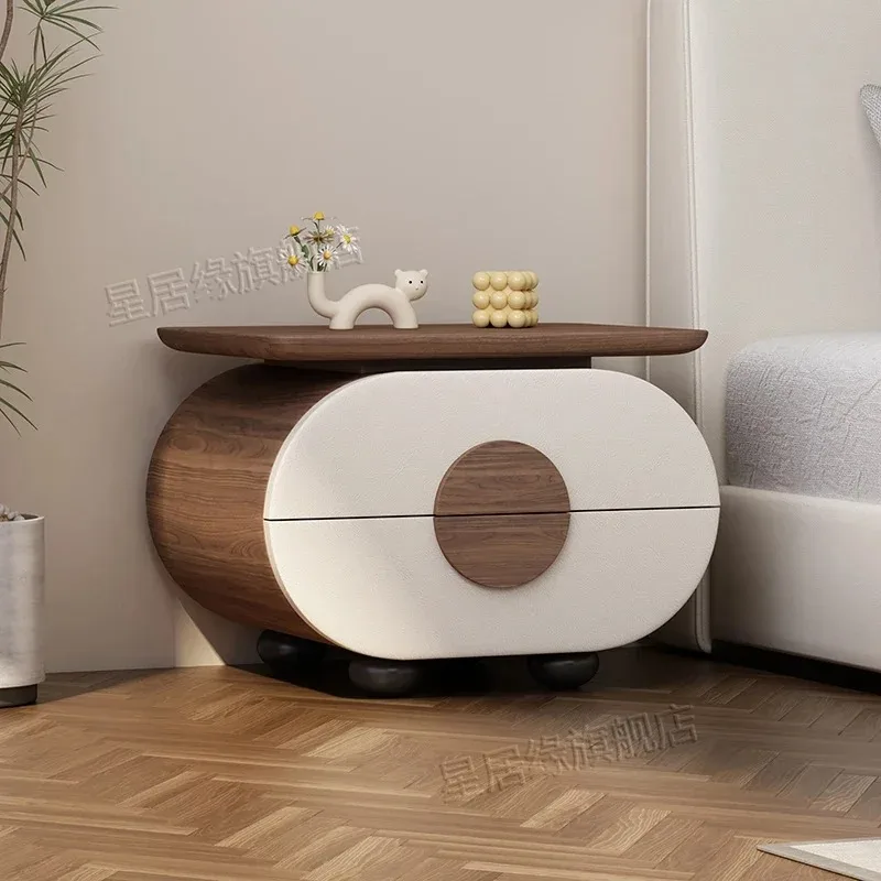 

Organizer Trendy Night Table Quality Delicacy Modern Exquisite Night Table Storage Interior Mesa De Cabeceira Room Decorations