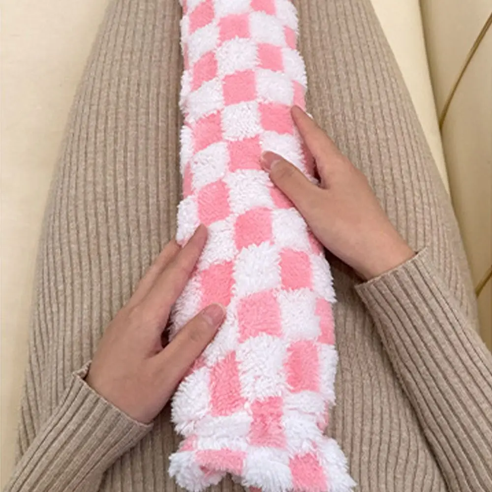 

Multifunctional 55/75cm Hot Water Bottle Water-filled Extra Long Warm Water Bag Removable with Cover Waist Warmer Autumn Winter
