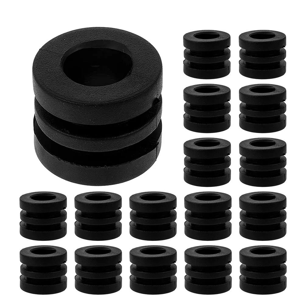 

16pcs Tabletop Football Pads Impact Protection Noise Reduction Replacement Gaskets For Foosball Table Accessories Bumper Washers
