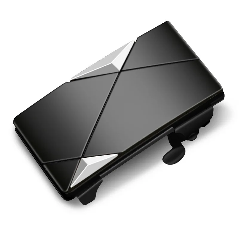 Toothless Automatic Snap-On Inner Belt Buckle for Men and Women's Belts Buckle 3.3cm