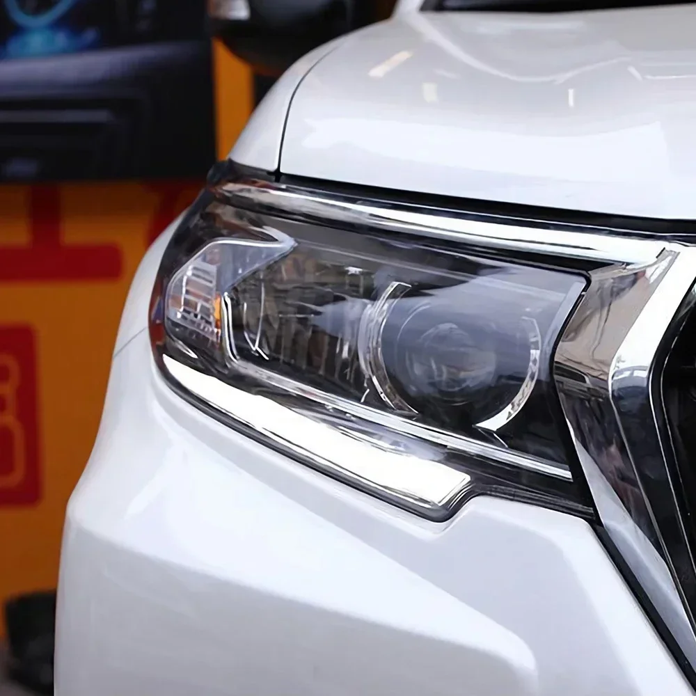 

Upgrade High Configure Car Front lamps Assembly For Toyota Land Cruiser Prado 2018-2023 Upgrade High LED Bifocal lens Assembly