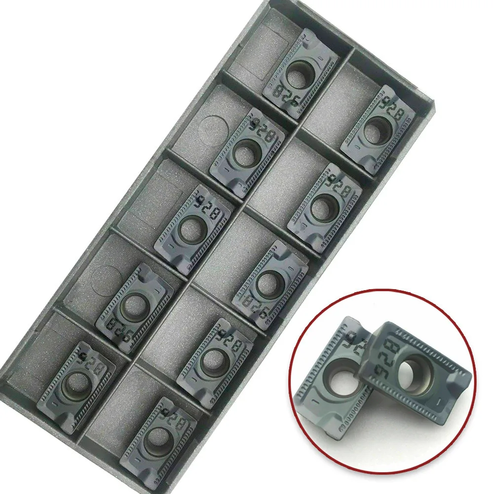 10pcs APKT1604P For Carbide Inserts For DR-76 Grade IC928 CNC Turning Tool For Semi Finishing Steel Cutting Indexable Inserts