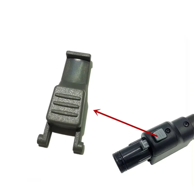 Haste de extensão de substituição, clipe de fivela, peça de reparo de aspirador de pó portátil para Karcher VC4i