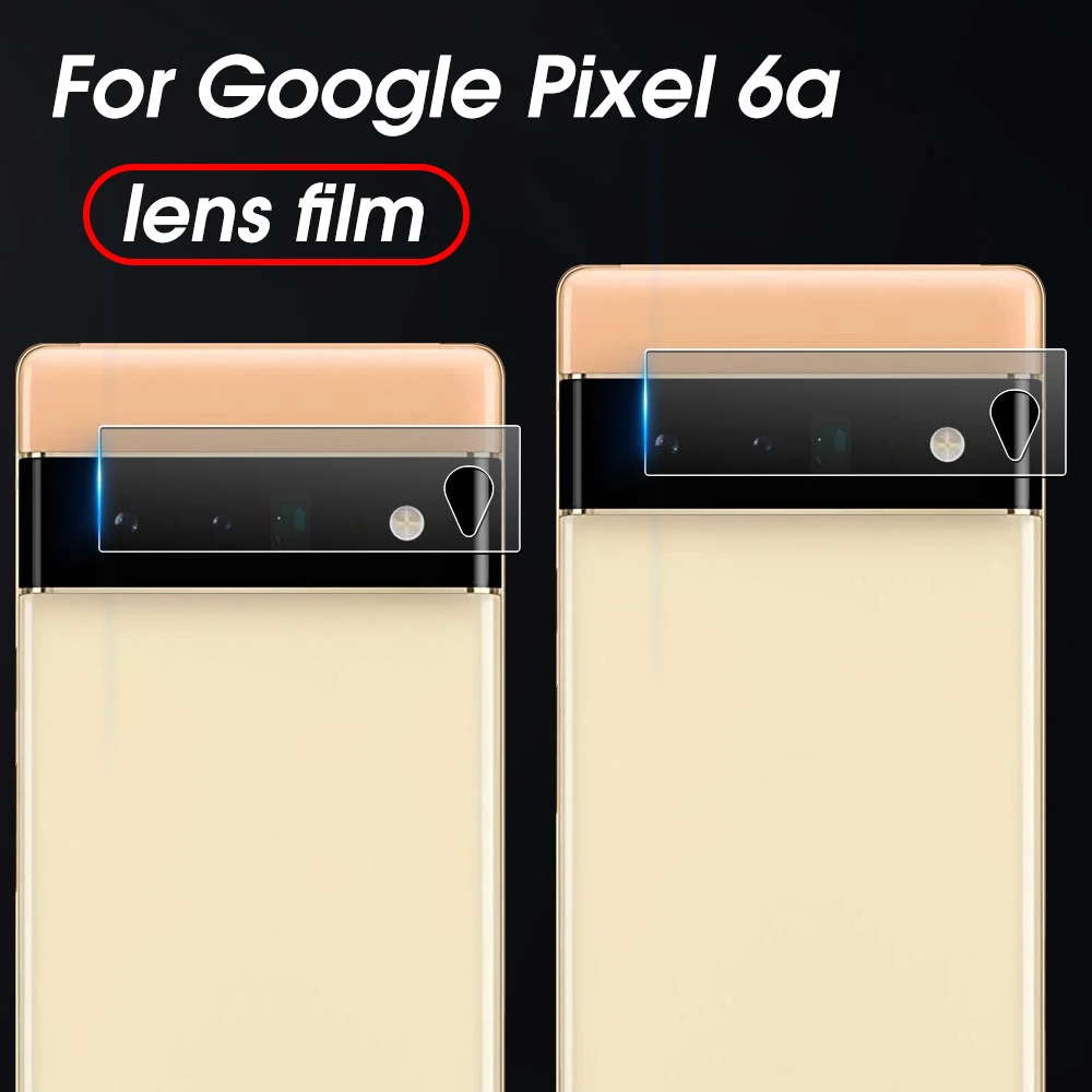 1-5Pcs Glass For Google Pixel 6A Camera Lens Protective Tempered Glass HD Clear Lens Protector Film PIXEL 6A Camera Cover Glass