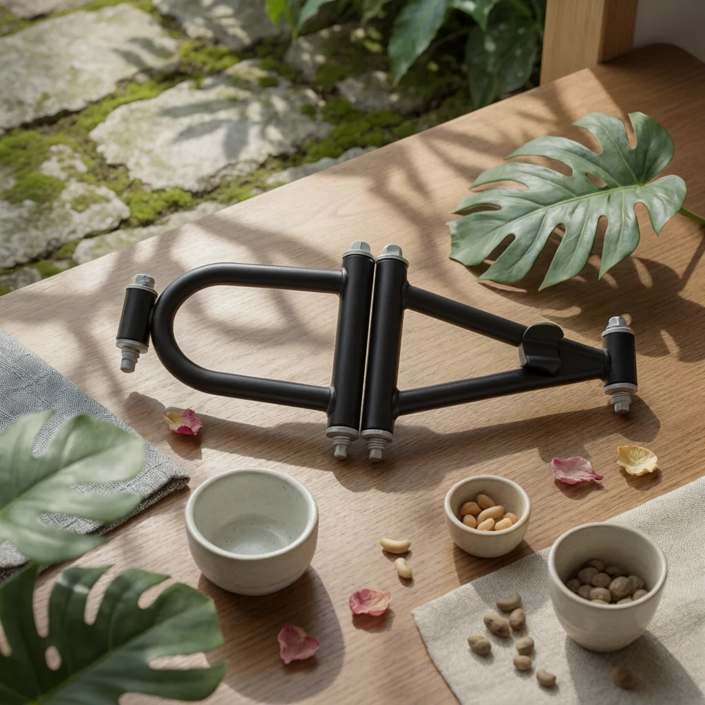 Front Shock Absorption System Assembly Upper Shock Absorption System Kit with Cylindrical Arms Vehicle Parts Stable Hardware