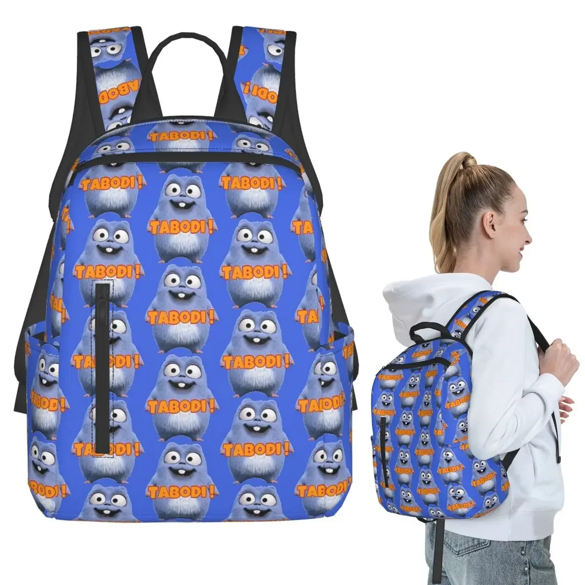 Grizzy And The Lemmings Backpack Student BookBag Children School Bag Computer Shoulder Bags Men Women