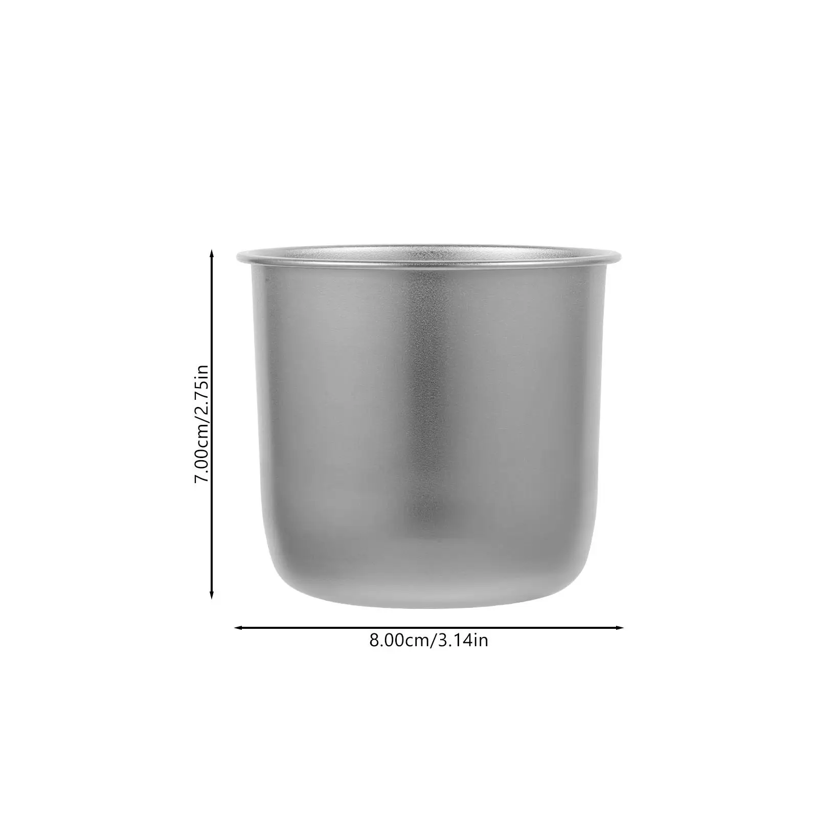 Stainless Steel Measuring Cup Food Friendly Non Stick Graduated Kitchen Measuring Cup for Rice Flour Syrup Baking Cooking