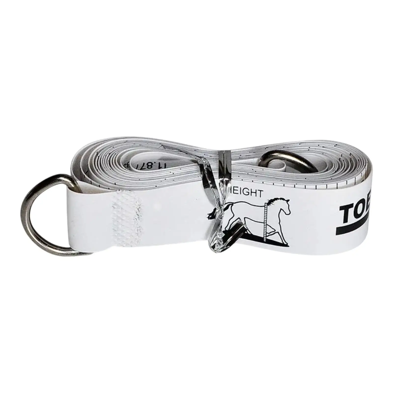 2.5 M Bust Height Measuring Tape Portable Horse Pony Height Weight Measuring Tape for Pony Farm Animals Pigs Cattle Livestock