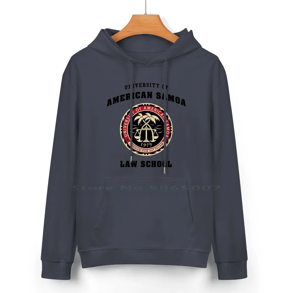 Bcs-University Of American Samoa Law School Pure Cotton Hoodie Sweater 24 Colors Better Call Saul University Of American Samoa