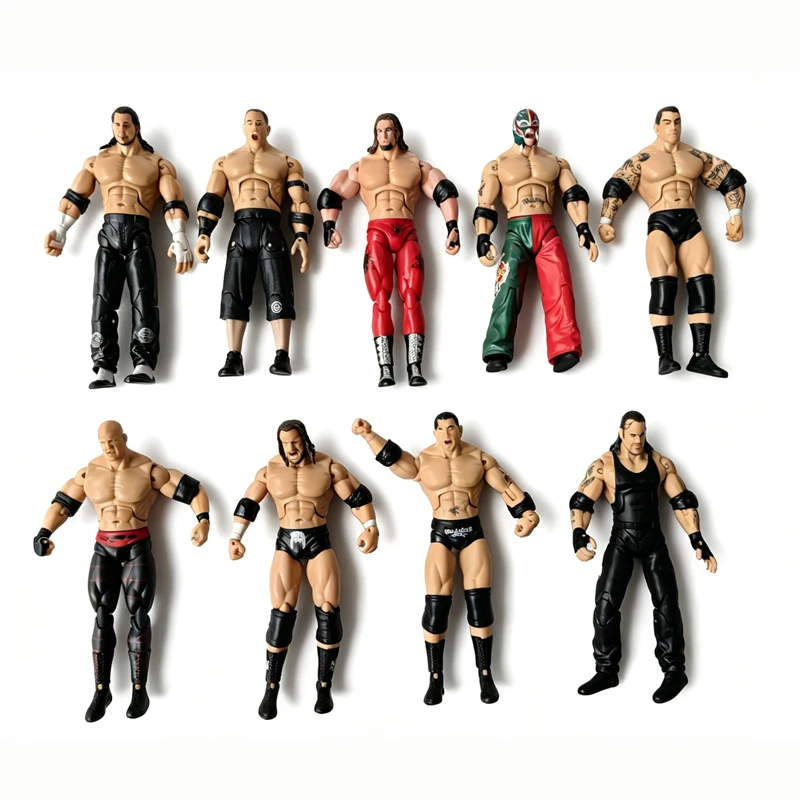 18cm Wrestling action figure undertaker ut movable joints birthday gift for children fans - view 2