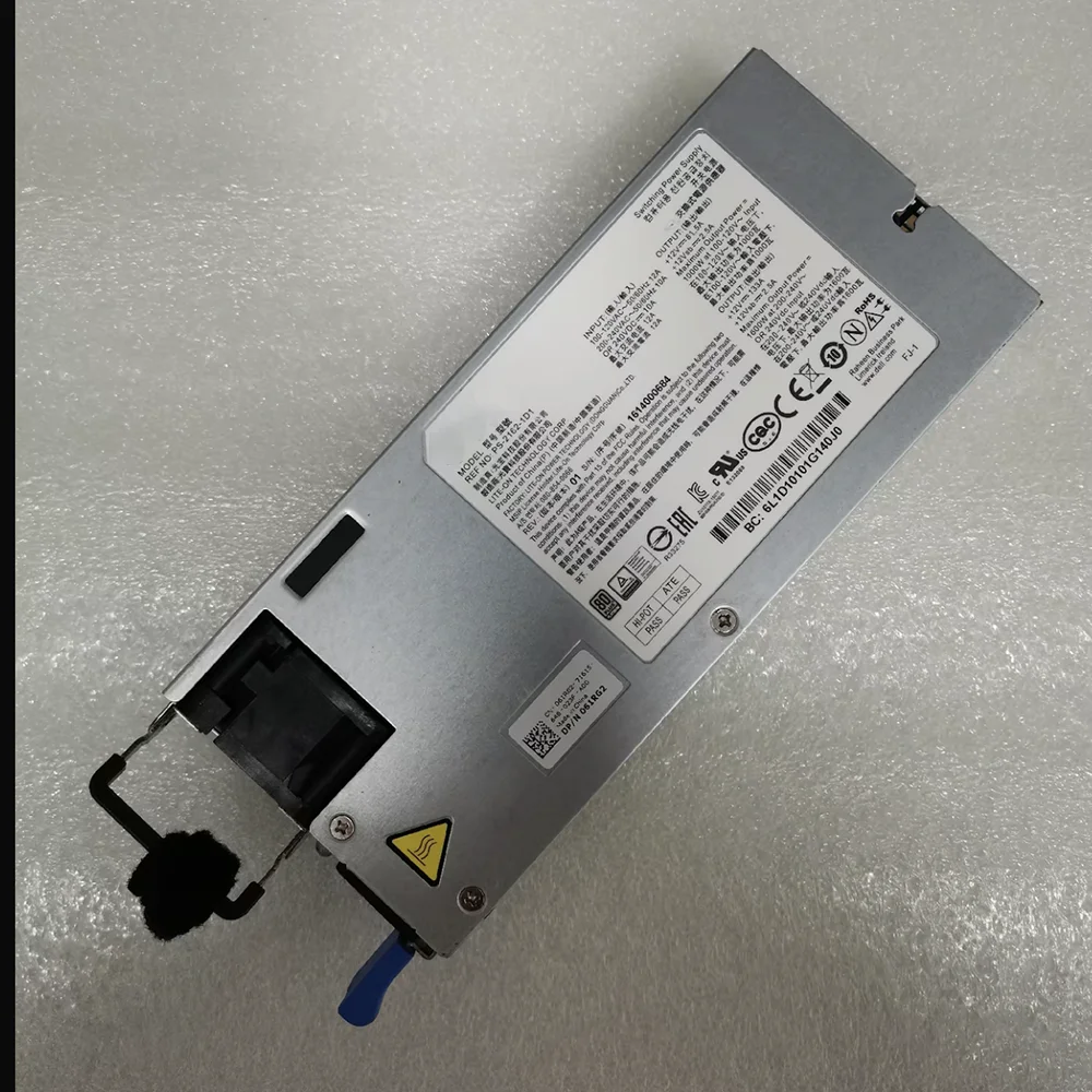 Power Supply For Server C6300 XC630 PS-2162-1D1 PS-2162-1D 1600W 61RG2 R6P6M