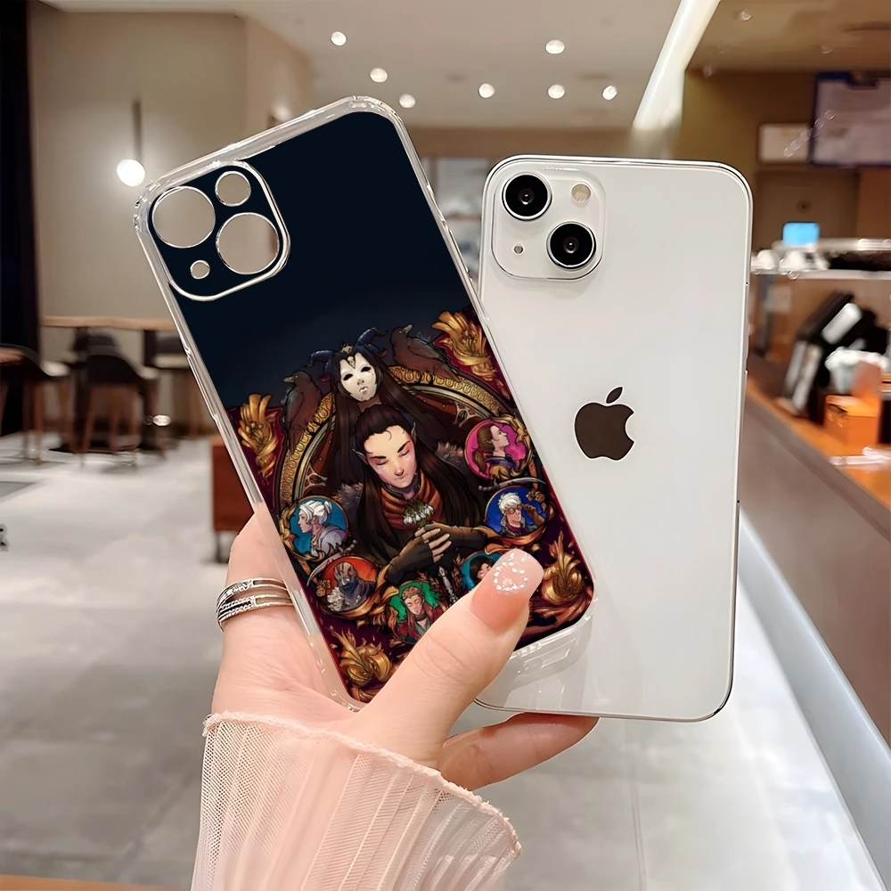 جراب هاتف كرتوني V-Vx Machina لأجهزة iPhone ، L-Legend ، غطاء شفاف ، 15 Pro Max ، 16 Plus ، 11 ، 14 ، 12 ، 13 Mini ، 7 ، 8 ، X ، XR, XS, SE, من