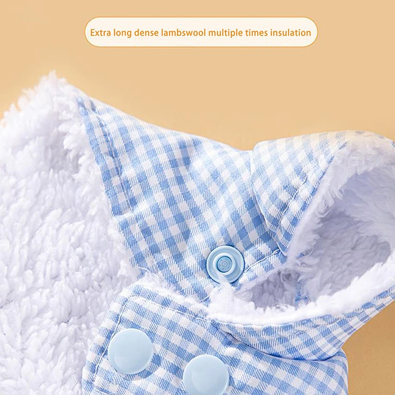 غطاء عباءة الطيور المعزول؛ ملابس الشتاء الدفء للطيور