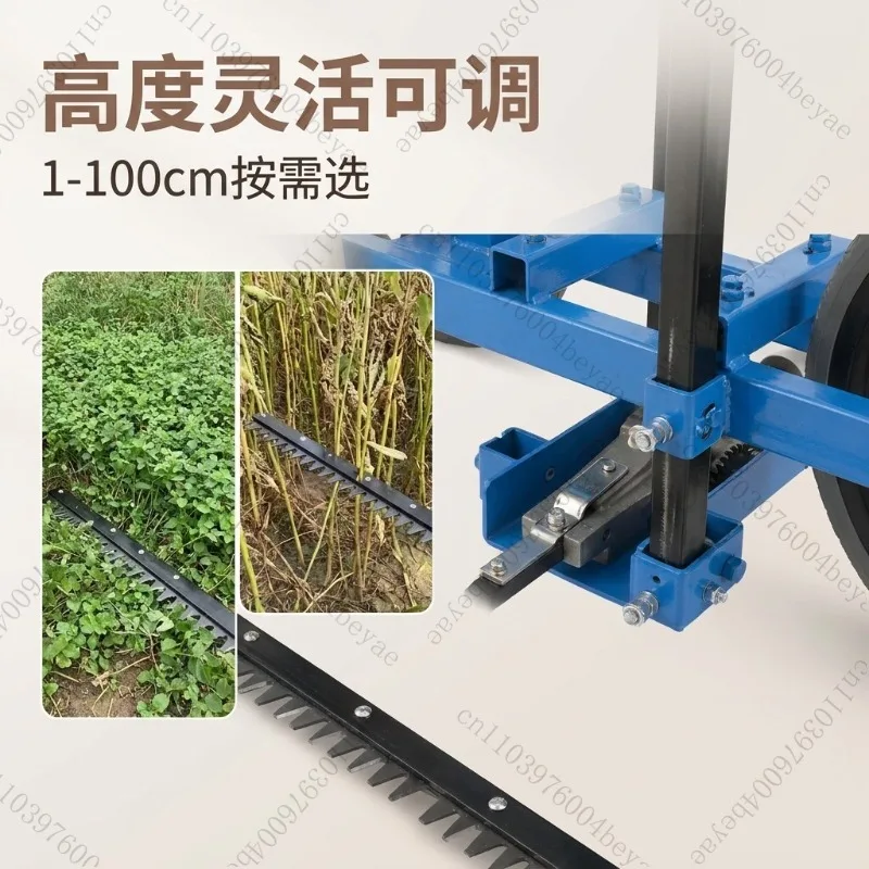Four-stroke high-power Bupleurum stubble leveling machine
