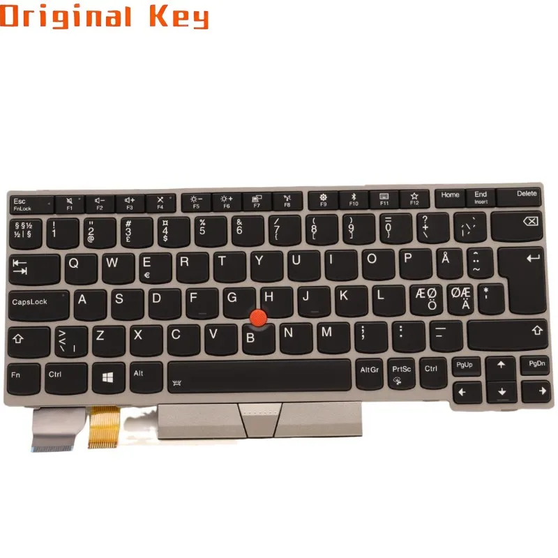 

Серебряная клавиатура с подсветкой для Lenovo Thinkpad X390 X395 X280 A285 L13 Yoga Gen1 G1 01YP851 01YP853 01YP854 01YP855 01YP872 01YP857