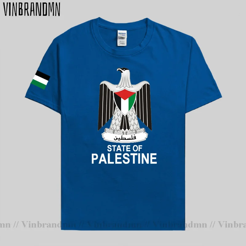 State of Palestine Palestinian T Shirt New Fashion Jerseys Nation Team 100% Cotton Tshirt Country Flag Tees Sporting Gyms PS PSE
