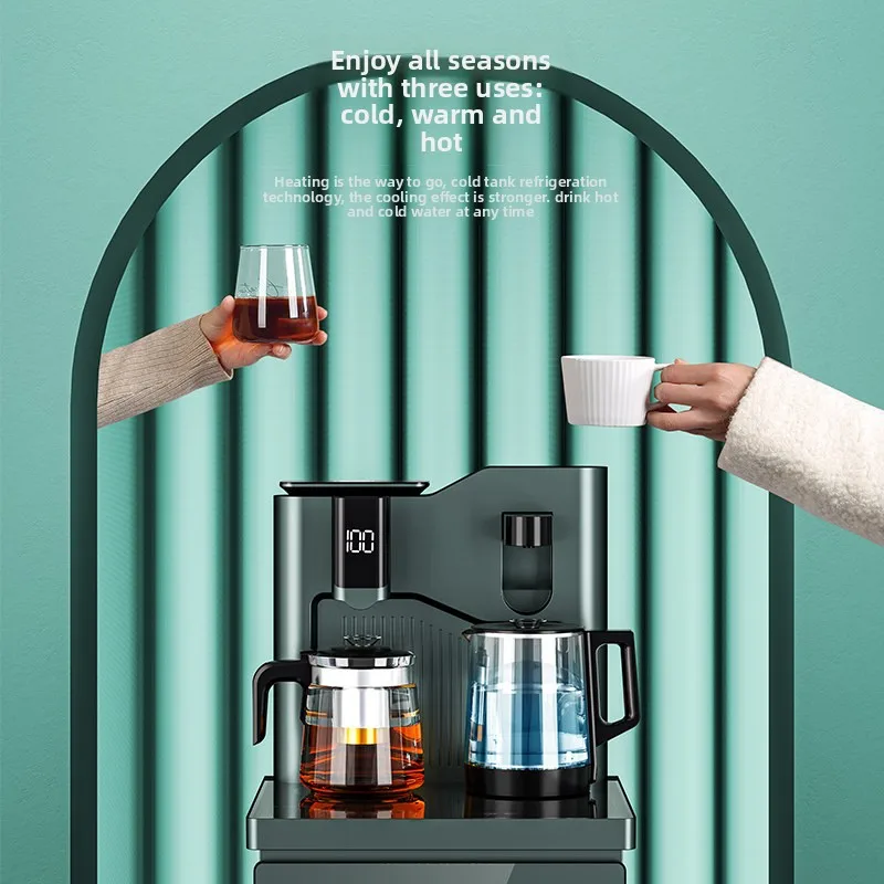 Electric Fully Automatic Smart High-end Metal Water Dispenser 10-year Warranty Household Living Room Use All Vertical
