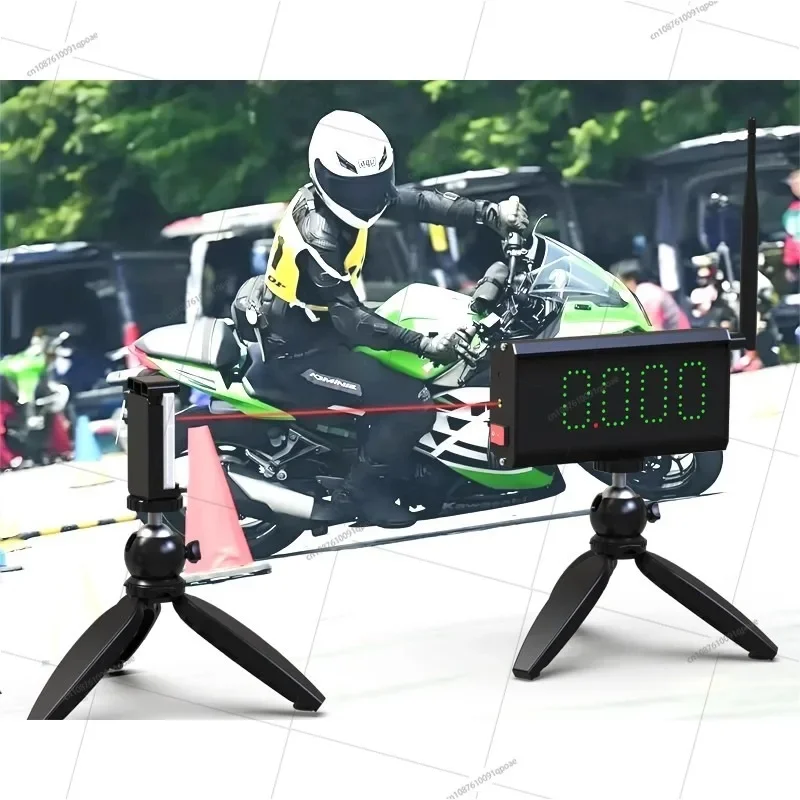 Wireless Laser Timer Track and Field Roller Skating Speed Stake Speed Skating Motorcycle Jinkana Infrared Timer