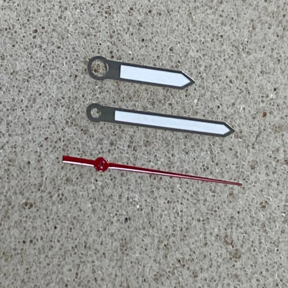 Watch Hands Green Luminous for NH35 and NH36 Movements Watch Accessories Watch Repair Parts