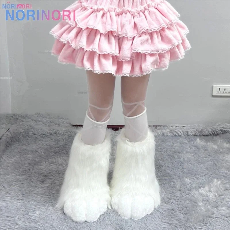 

COSda@Fursuit Paws Shoes Kigurumi Furry Cosplay Gloves Decors Animal Cosplay Glove Boots Wearable Party Original Roleplay Access