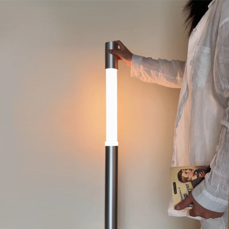 

Italian minimalist floor lamp, light luxury next to the sofa, high-end medieval Bauhaus corner ambient light