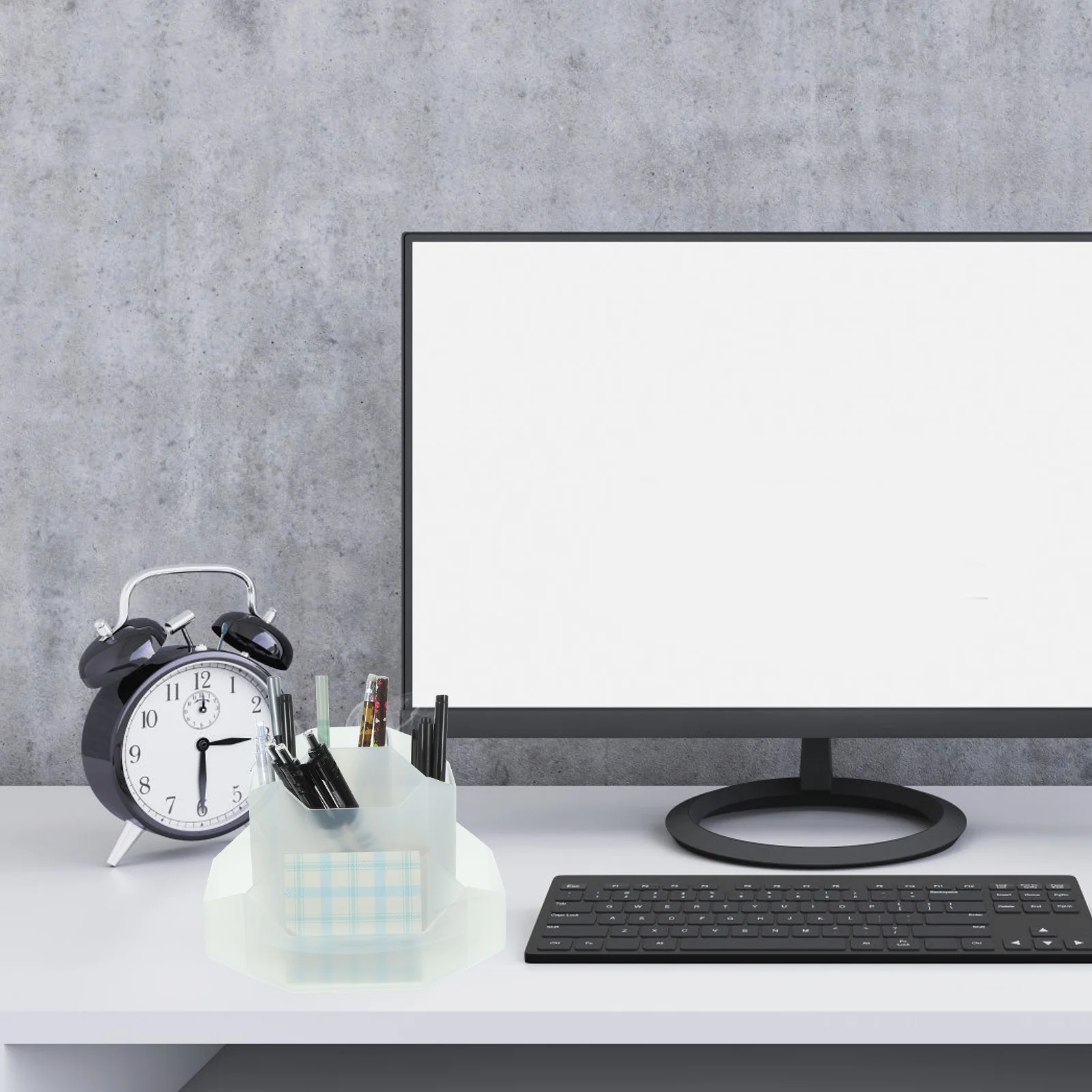 

Rotating Pen Cup Multi-Function Brush Organizer Pencil Holder Desktop Storage Box for Office Desk Supplies