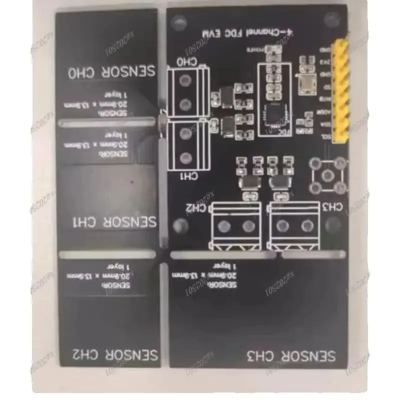 FDC2214 Capacitor Sensor Module for Liquid Level Gesture Recognition Electronic Parts Components for Paper Count Competitions