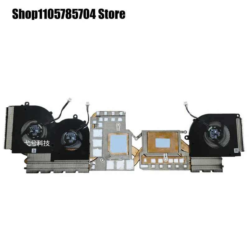 SS NEW CPU+GPU Cooling Fan for MSI Creator Z16 A11UET MS-1571  Series BS5405HS-U4W BS4505HS-U5C 1571-G-CCW BS5405HS-U4W Fan