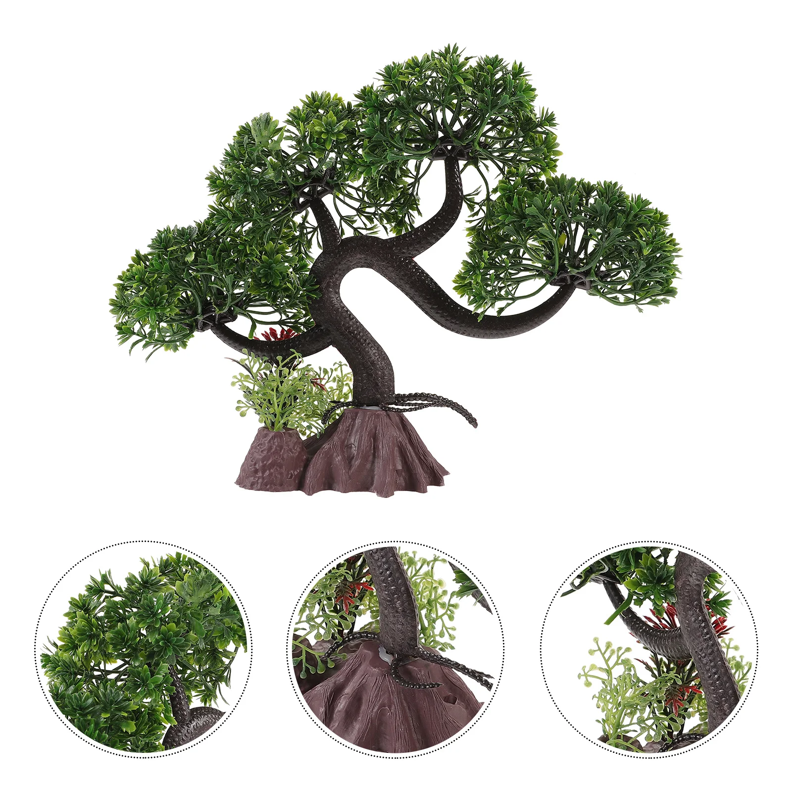 

Fake For Realistic Model, Simulation Tank Tree Decor, Small Aquarium Decorations, Artificial Tree For Fish Tank, Aquarium