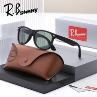 RBsunny Classic Outdoor Sunglasses Men Women Polarized UV400 Retro Square Frame Glasses Fashion Anti Glare Driving Eyewear