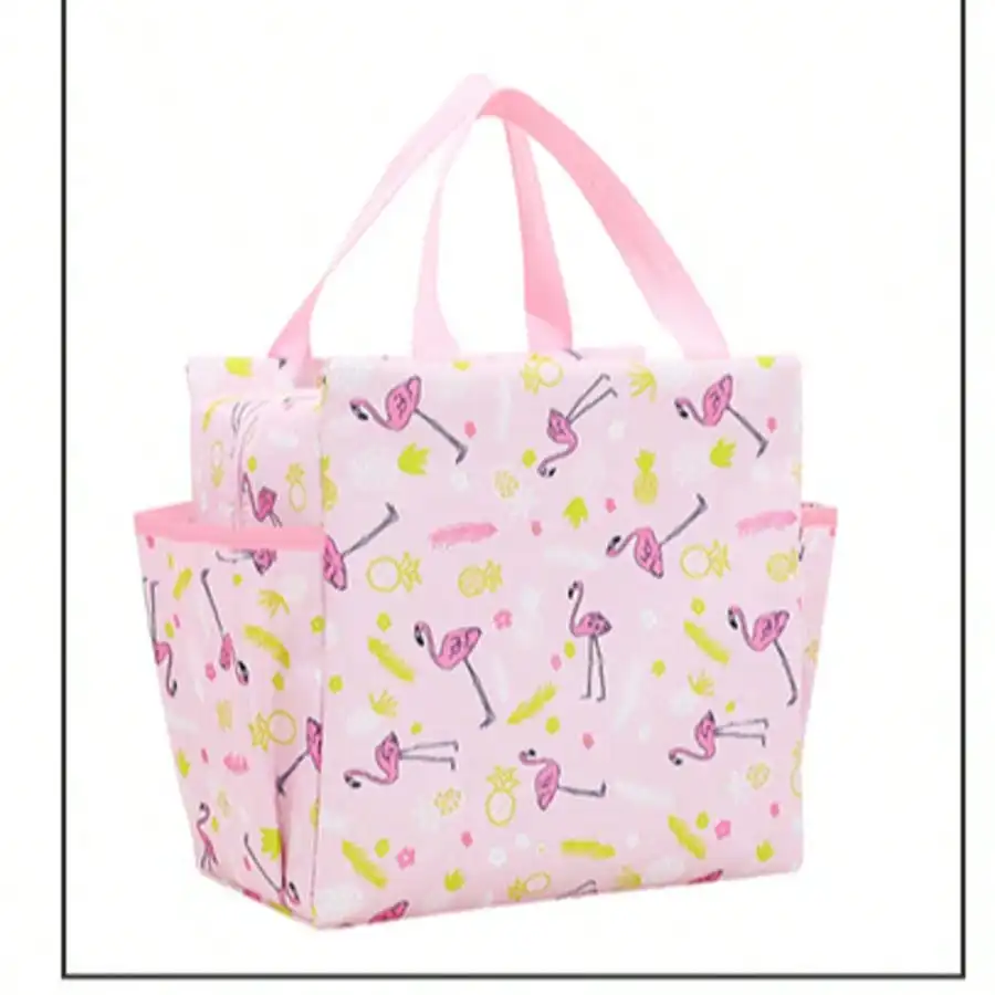 Bolsa de maternidad multifuncional rosa, bolsa térmica para el almuerzo, bolsa térmica para el almuerzo al por mayor, bolsa para la madre, bolsa térmica, 1 ud.