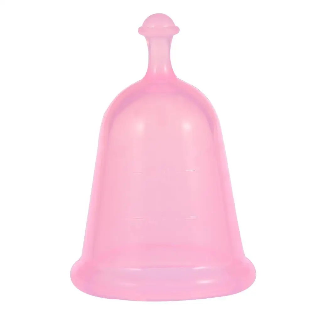 

Lady Menstrual Cup Reusable Medical Silicone Feminine Hygiene Care Two Sizes Period Cup Ecofriendly Makeup Tool Kit