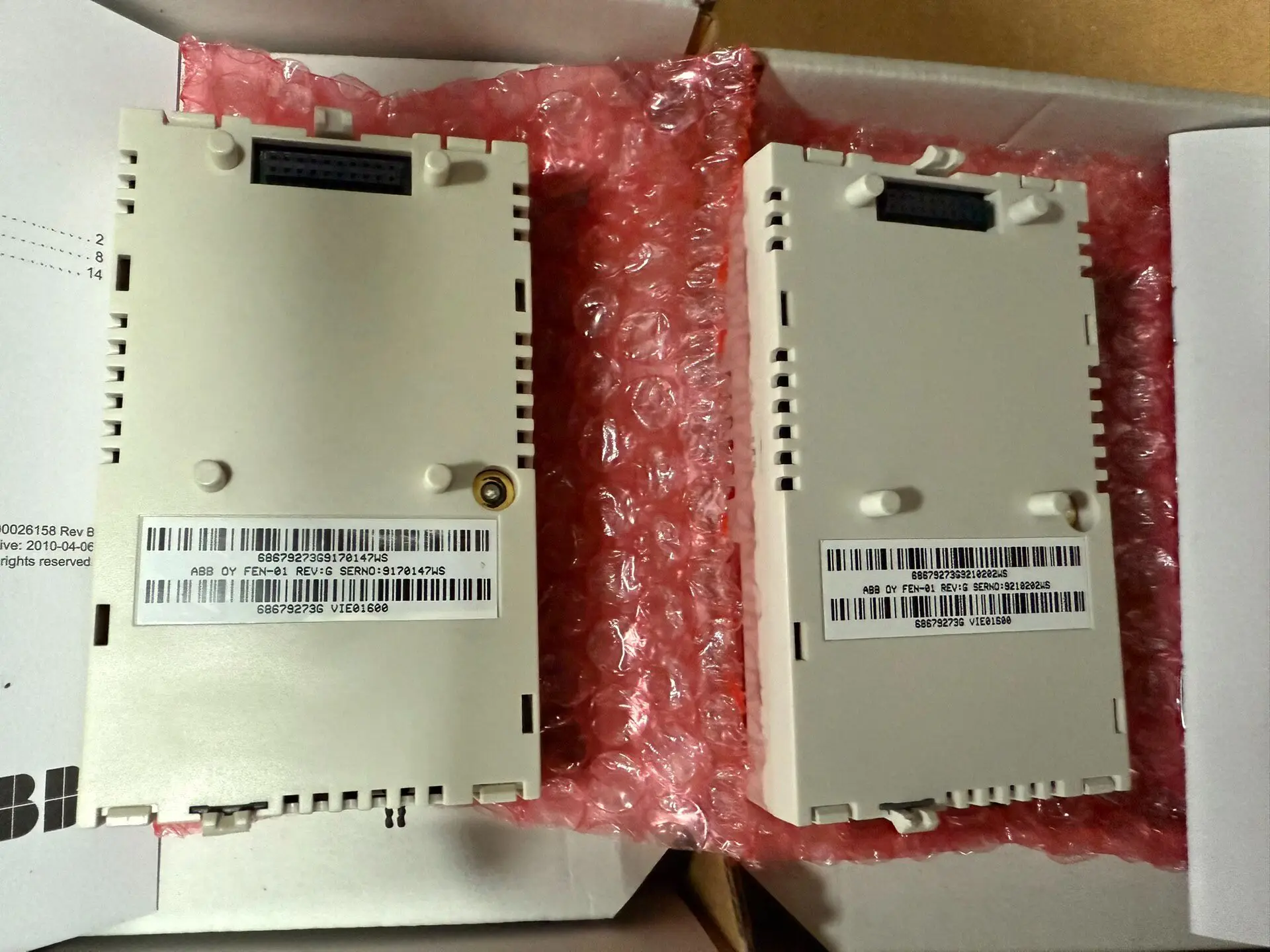 FEN-01 Original ABB TTL Encoder Interface Module, Real Picture Shooting 99